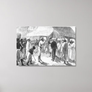 David Livingstone  from 'How I Found Livingstone' Canvas Print