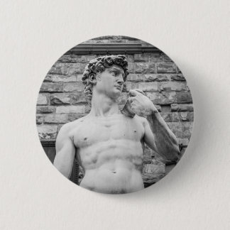 David (Michelangelo) 2 Inch Round Button
