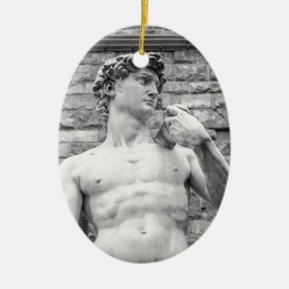 David (Michelangelo) Ceramic Ornament