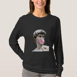 David Michelangelo With Bubblegum Statue Man Woman T-Shirt