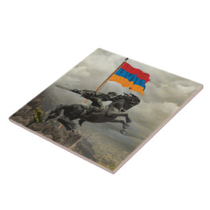 David of Sassoun Tile