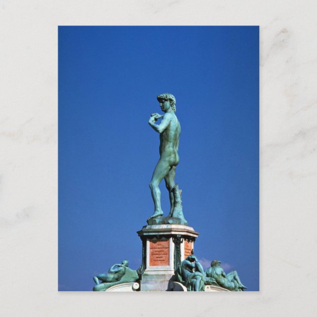 David, Piazza Michelangelo, Florence, Italy Postcard (Front)