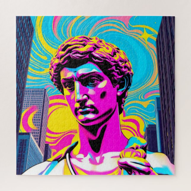 DAVID POP ART-5 JIGSAW PUZZLE (Vertical)