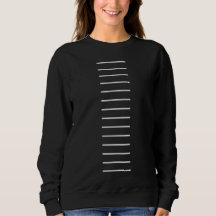 David Rose linear abstract sweatshirt