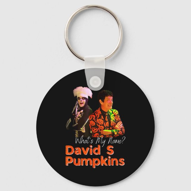 David S Pumpkins Skeleton Funny Skit Men Clothing  Keychain (Front)