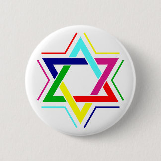 David Star 2 Inch Round Button