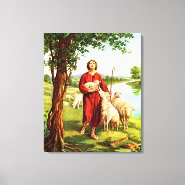 David The Shepherd Canvas Print (Front)