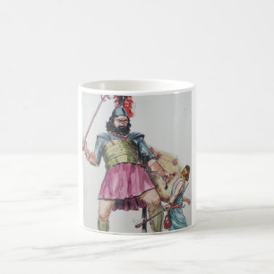 David vs Goliath Coffee Mug