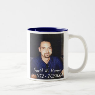 David W. Burns Two-Tone Coffee Mug