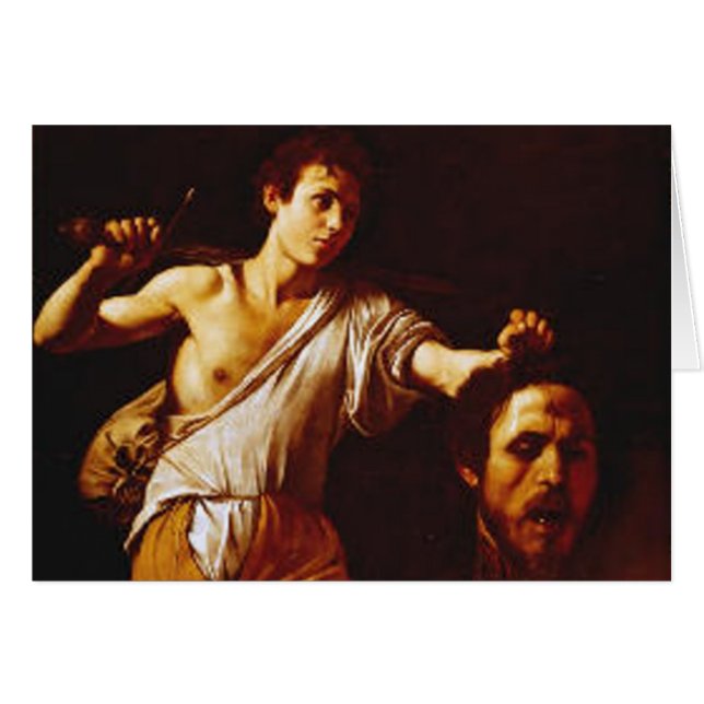 David with Goliath's Head (Front Horizontal)