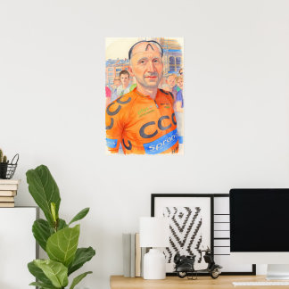 Davide Rebellin Flèche Brabançonne in Louvain 2015 Poster