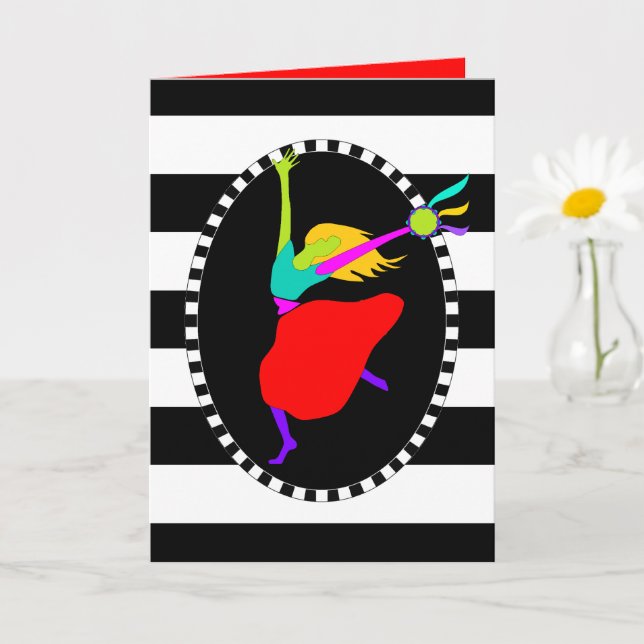 Davidic Dancer greeting card (Small Plant)