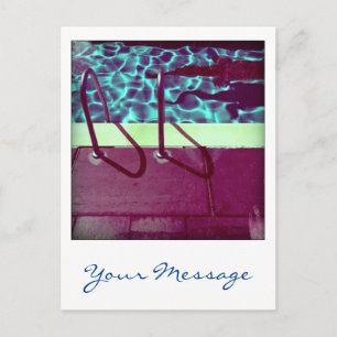 David's Pool 06162 Custom 3d Computer Art postcard