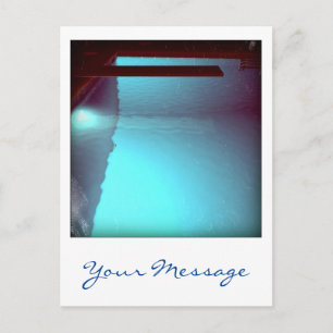 David's Pool 09d07 Custom 3d Computer Art postcard