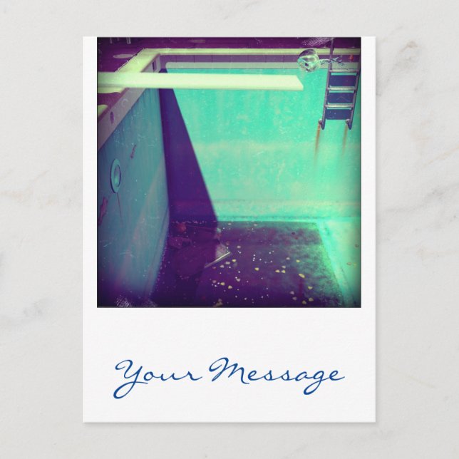 David's Pool 09g05 Custom 3d Computer Art postcard (Front)