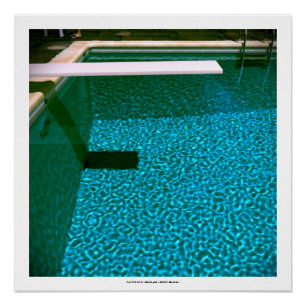 DAVID'S POOL SERIES p09- 3D Computer ART Poster