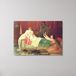David's Promise to Bathsheba Canvas Print