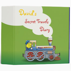 David's Secret Travels Diary - 2.0" Binder
