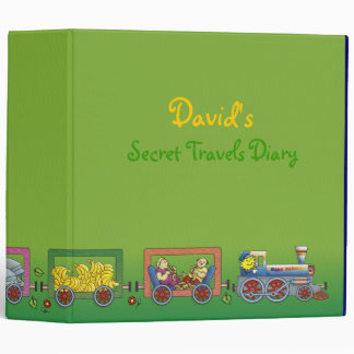 David's Secret Travels Diary Binder