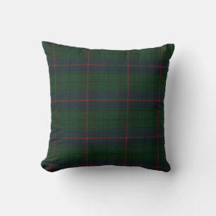 Davidson Clan Modern Original Scottish Tartan Throw Pillow