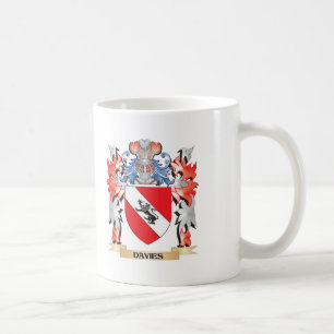 Davies Coat of Arms - Family Crest Coffee Mug