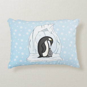Davin et Annie le Coussin des pingouins