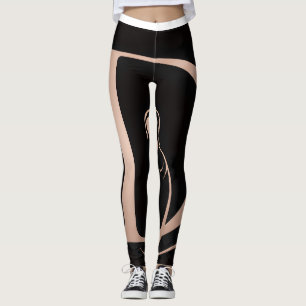 Davina Fit Logo Women’s Stylish Fitness Leggings