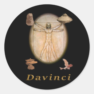 Davinci Classic Round Sticker