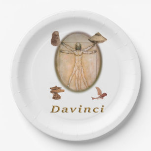 Davinci Paper Plate