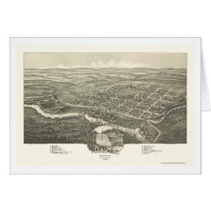 Davis, carte panoramique de WV - 1898