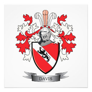 Davis Coat of Arms Photo Print