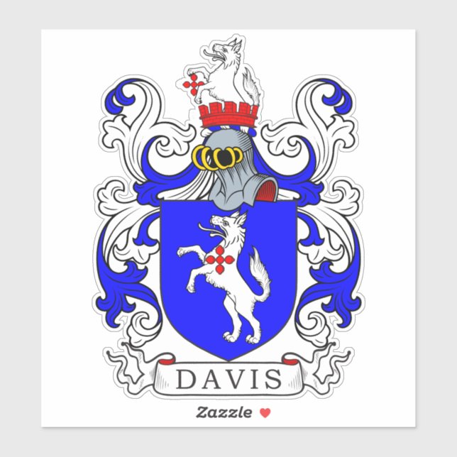 Davis Family Crest (Sheet)