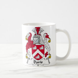 Davis Family Crest Coffee Mug