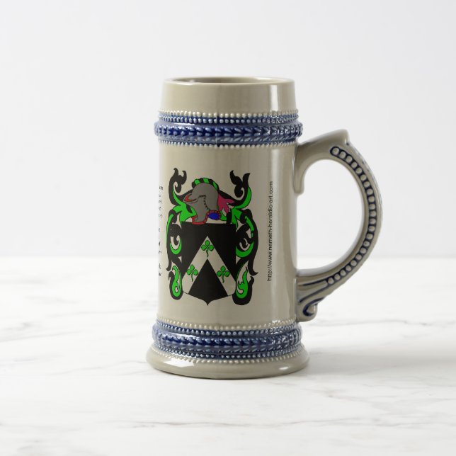 Davis Family Crest Stein (Right)