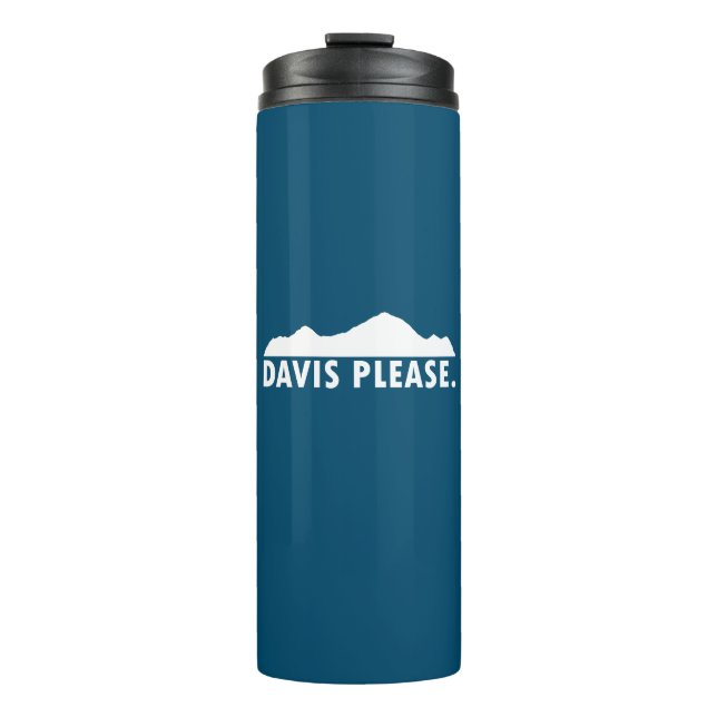 Davis West Virginia Please Thermal Tumbler (Front)