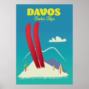 Davos Swiss Alps Poster