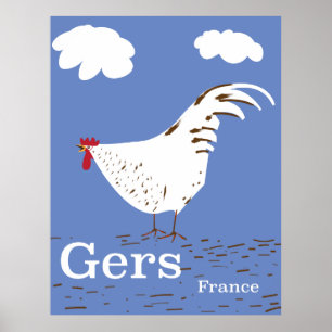 Davos Switzerland travel poster