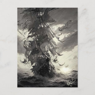 Davy Jones Locker Postcard