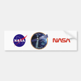 DAWN - A NASA Discovery Mission Bumper Sticker