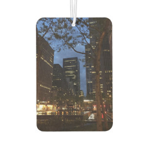 Dawn at Rockefeller Centre New York City NYC Photo Air Freshener