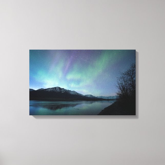 Dawn Aurora Canvas Print (Front)