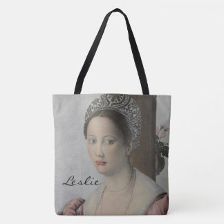 Dawn Before Pretty Baroque Personalized Monogram Tote Bag