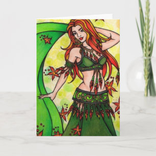 Dawn Belly Dancer Card