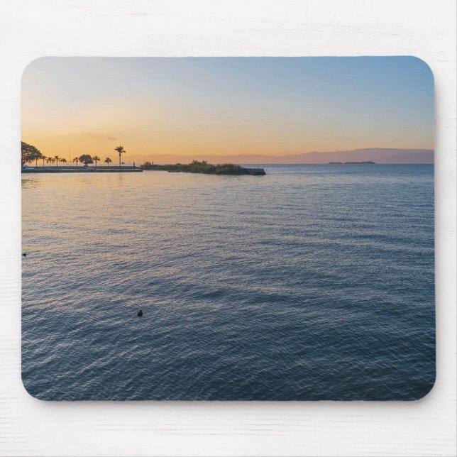 dawn breaks in chapala mexico mouse pad (Front)