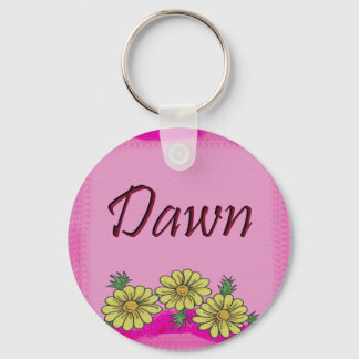 Dawn Daisy Keychain