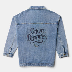 "Dawn Dreamer" Enchanted Denim Jacket