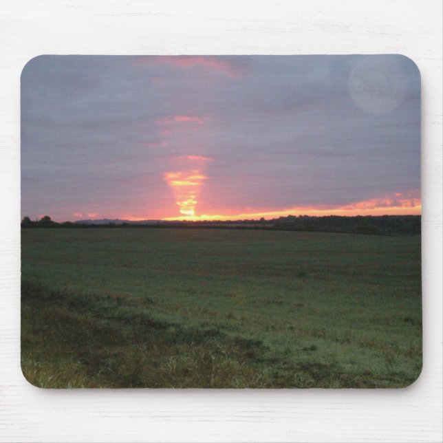 Dawn Glow Mouse Pad (Front)