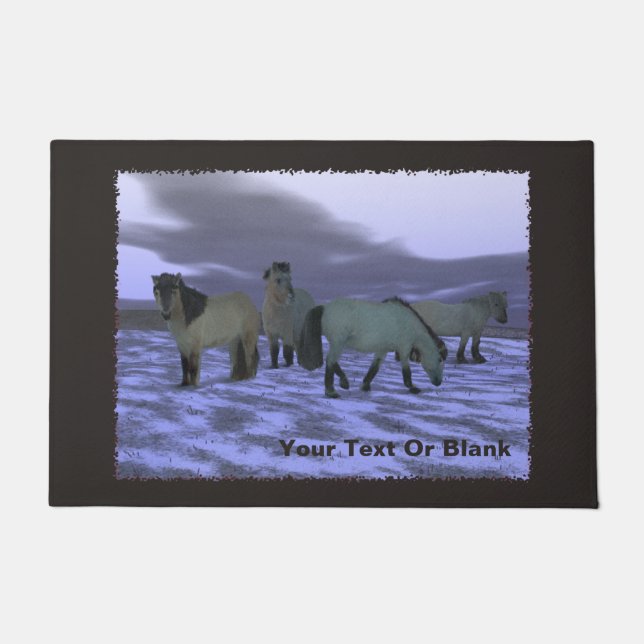 Dawn Horse Doormat (Front)