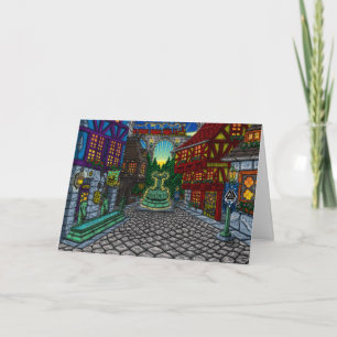 Dawn in Thorsville - Greeting Card