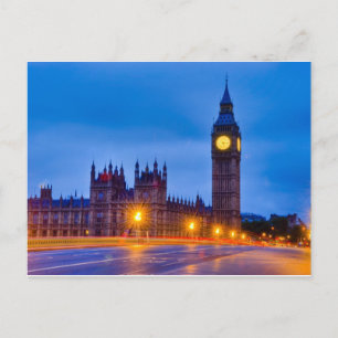 Dawn Light London Postcard